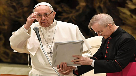 البابا فرنسيس : يجب علينا أن ندافع عن الكنيسة المقدسة  