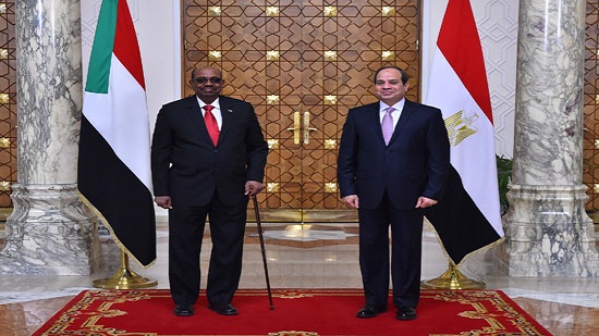 الرئيس عبدالفتاح السيسي- الرئيس السوداني عمر البشير