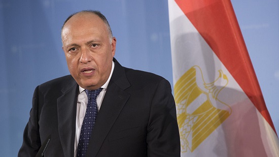 وزير الخارجية يؤكد لرئيس الوزراء البحريني على التزام مصر بأمن واستقرار الخليج
