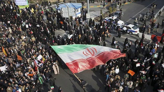  مظاهرات عمالية ضخمة في إيران 