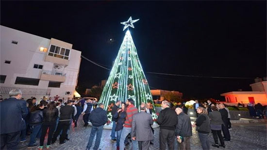 مدينة بيت لحم: 15 ألف شخص يحضرون احتفالية إضاءة شجرة الميلاد