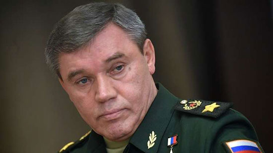 رئيس هيئة الأركان العامة الروسية، الجنرال فاليري غيراسموف