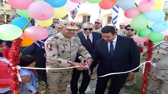  بالصور قائد الجيش الثالث يحضر احتفالية بجمعية الصفاء لذوى الاحتياجات الخاصة
