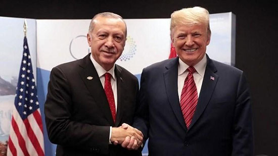 إردوغان يدعو ترامب لزيارة تركيا للاتفاق علي سوريا