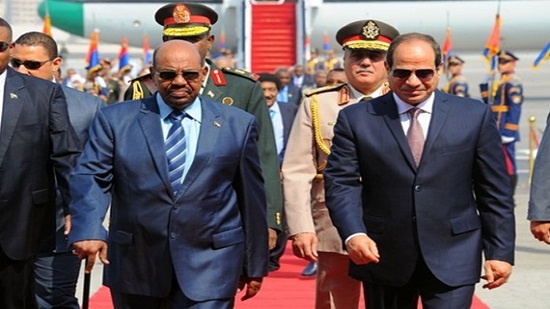 الرئيس عبد الفتاح السيسي ونظيره رئيس السودان