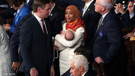 حجاب في الكونغرس.. صور المشهد التاريخي