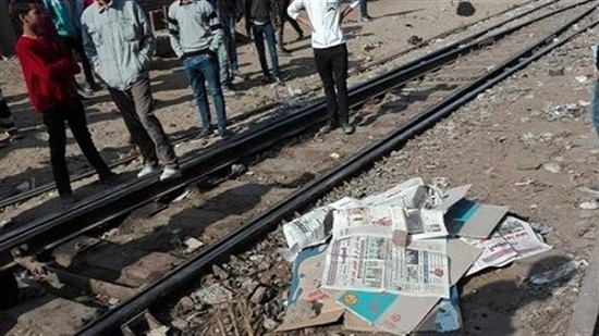 انتحار شاب أسفل قطار الإسكندرية في قويسنا