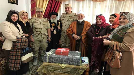 قيادات الجيش بشمال سيناء يهنئون الأقباط بعيد الميلاد