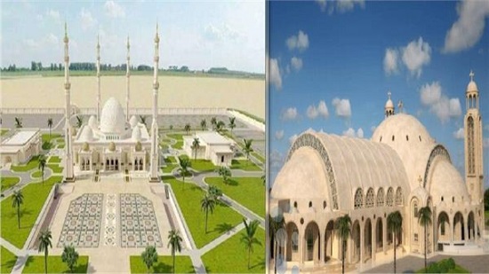 بالفيديو .. مصريين.. افتتاح اكبر مسجد وكاتدرائية حدث تاريخي
