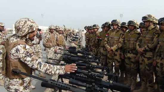  تدريبات عسكرية مشتركة بين مصر والبحرين