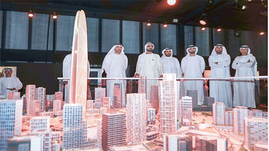 الإمارات اليوم : حاكم دبي يطلق برج جميرا 
