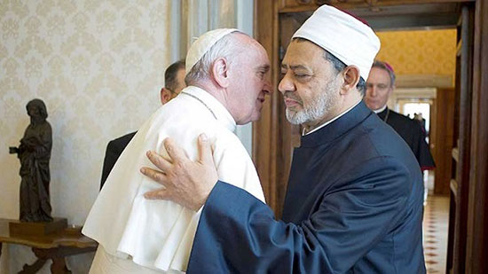  البابا فرنسيس وشيخ الأزهر يتوجان بجائزة الأخوة الإنسانية