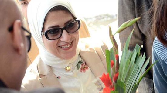 زيارة وزيرة الصحة الدكتورة هالة زايد للمنشآت الطبية بمحافظة قنا - صورة أرشيفية