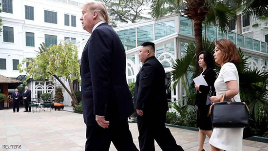 ترامب وكيم يغادران قمة هانوي دون اتفاق