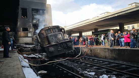 ارتفاع عدد ضحايا حادث قطار محطة مصر إلى 21 قتيلا
