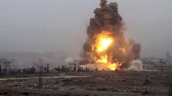 انفجار في مخلفات الإرهابيين بسوريا
