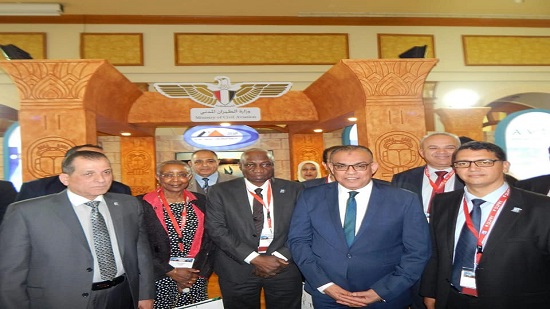 رئيس المجلس العالمي للمطارات تفتتح معرض إقليم إفريقيا للمطارات بالأقصر
