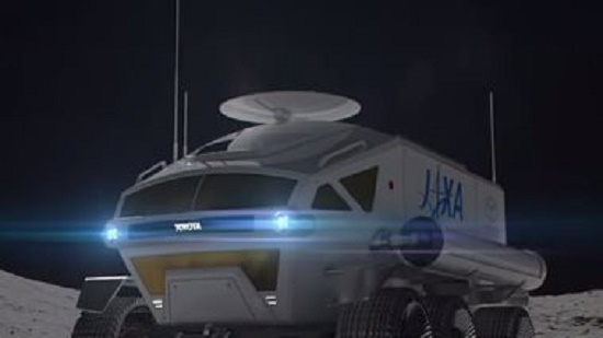 تصميم سيارة تويوتا ذاتية القيادة المخصصة للذهاب للقمر
