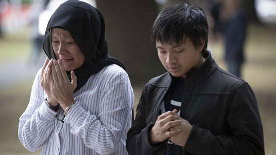 فيديو وصور| تشييع جنازة اثنين من ضحايا حادث نيوزيلندا الإرهابي