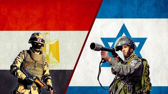 الجيش الاسرائيلي والجيش المصري