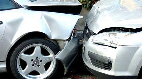  مصرع سائق وإصابة 4 مواطنين في حادث تصادم بالفيوم