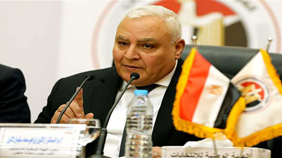 المستشار لاشين إبراهيم رئيس الوطنية للأنتخابات