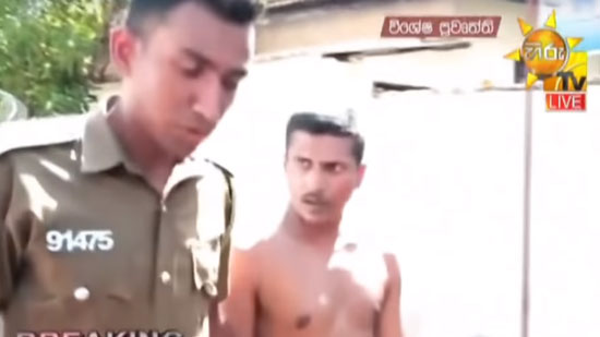  بالفيديو .. لحظة القبض على أحد المشتبه بهم في تفجيرات سريلانكا
