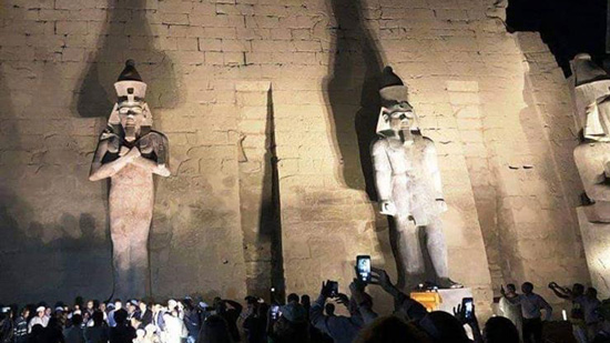 مدير معبد الأقصر يكشف لمصراوي مصير تمثال رمسيس بعد جدل الوضع 
