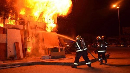 اندلاع حريق في مصنع صورايخ 