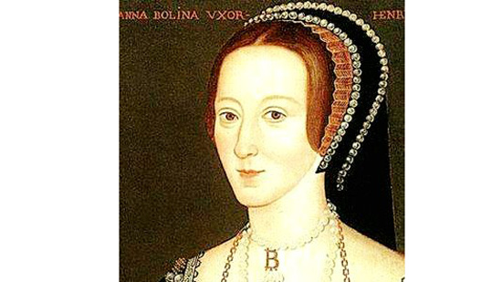  آن بولين، زوجة هنري الثامن ملك إنجلترا