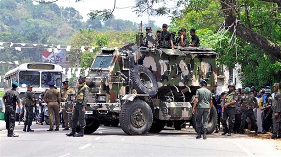 الجيش السريلانكي يطارد إرهابيون متورطون في أحداث عيد القيامة
