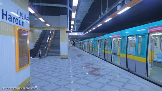بالصور.. مصر تستعد لأمم أفريقيا بمحطات مترو جديدة