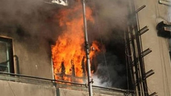  نشوب حريق بجامعة الفيوم