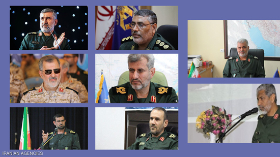 8 جنرالات ومهام عدة.. من طالتهم عقوبات ترامب الجديدة بإيران؟