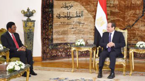 رئيس وزراء تنزانيا للسيسي: نتطلع للاستفادة من مصر لبناء عاصمة تنزانية جديدة