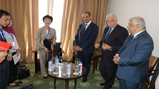 محافظ جنوب سيناء يستقبل نائب وزير الاتصالات الياباني