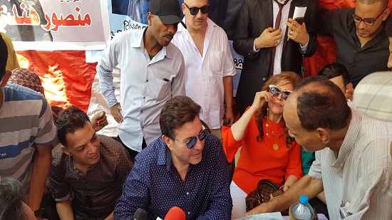 هاني شاكر يصل لمقر انتخابات نقابة الموسيقيين للإدلاء بصوته
