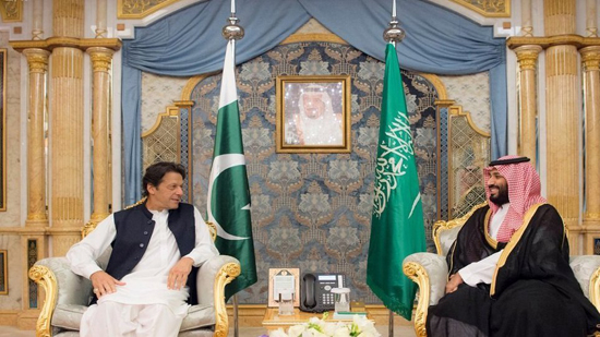 ولي العهد السودي الأمير محمد بن سلمان- رئيس الوزراء الباكستاني عمران خان.