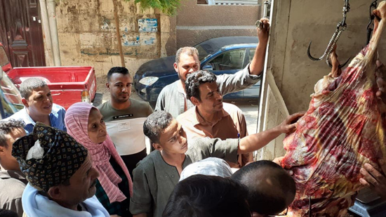  محافظة أسيوط :حملات تموينية مكثفة على محلات الجزارة والاسواق بالقرى والمراكز وتحرير 971محضر