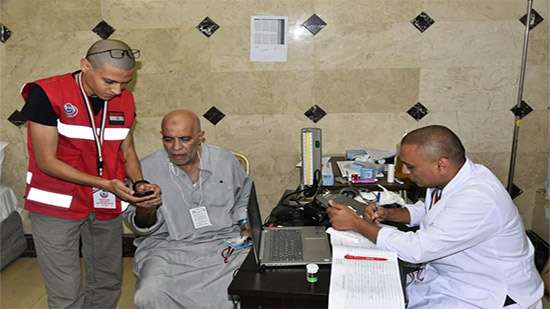الصحة: عيادات البعثة الطبية للحج تستقبل أكثر من 50 ألف حاج مصري