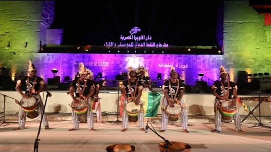 جمهور الأوبرا في القلعة يحتفل مع إيقاعات غينيا برئاسة مصر للاتحاد الافريقى
