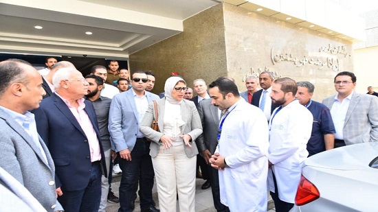وزيرة الصحة تعلن الاستعداد لتطبيق التأمين الصحي بالأقصر وجنوب سيناء والسويس
