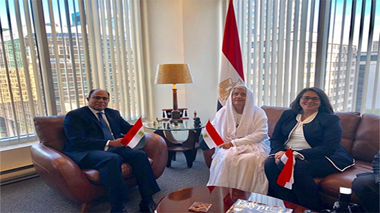 السفارة المصرية فى كندا تنظم لقاءً موسعًا لـ ماما ماجي