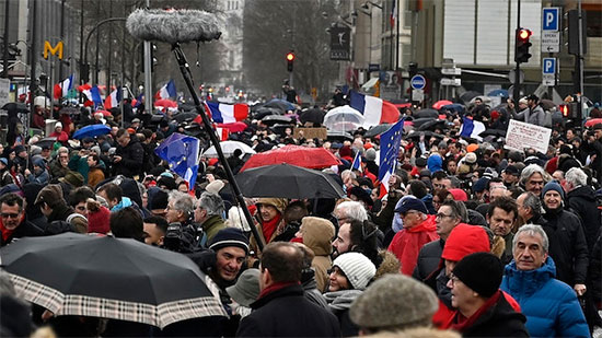 مظاهرات في باريس تنديدًا بالاحتلال التركي على سوريا