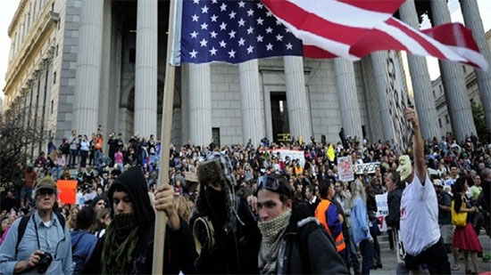 اندلاع مظاهرات في الولايات المتحدة احتجاجا على احتلال سوريا