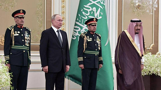 العاهل السعودي والرئيس الروسي
