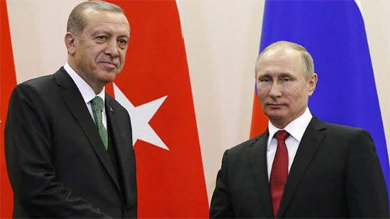 تقارير: أردوغان وبوتين يناقشان الانتشار التركي على الحدود السورية