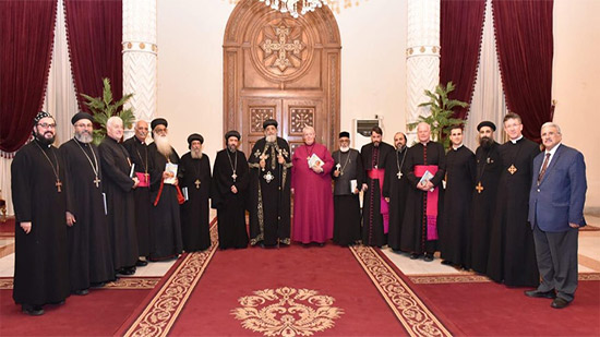 البابا يستقبل لجنة الحوار بين العائلة الأرثوذكسية الشرقية والكنيسة الإنجليكانية