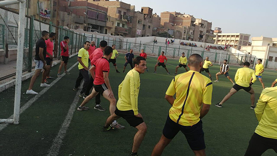 40 حكم يشاركون في التدريب الأسبوعي لحكام الكرة بالفيوم