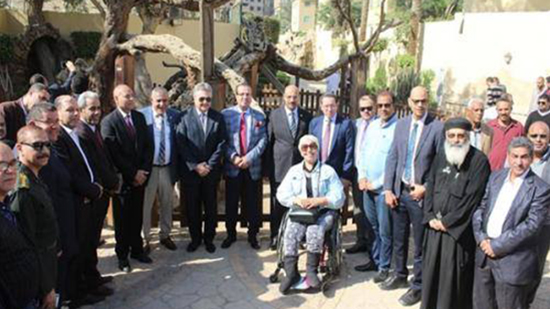 زيارة لوفد مجلس النواب لشجرة مريم بالمطرية